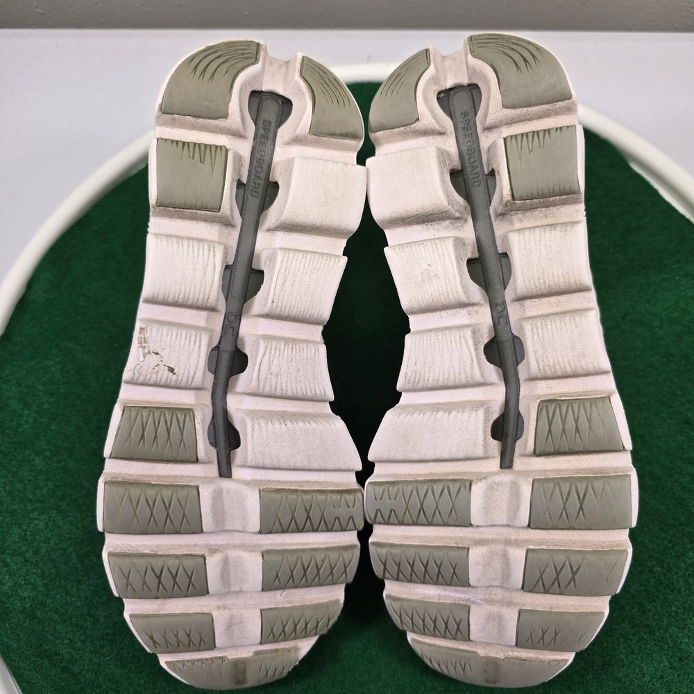 On Cloudswift Running Shoes Womens 8.5 Grey White Helion Training 41.99579 - Picture 7 of 12